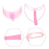 Healeved 3sets Portable Eyebrow Stencils Brow Templates for Easy Makeup