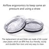 20oz Skinny Tumbler Replacement Lids 3 Pack,2.75in Cup Mouth Compatible