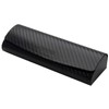 Tccase HY-80137-2 Hard Magnetic Fake Leather Glasses Case Black