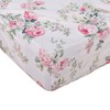 Soft Queen Fitted Sheet Floral Printed, 100% Cotton Decorative Deep