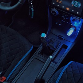 Car Neon Light for Car Accessories Car LED Lights Interior, Car Decor Car Lights Interior USB Car Light Car Accessories Car Lamp (Blue)