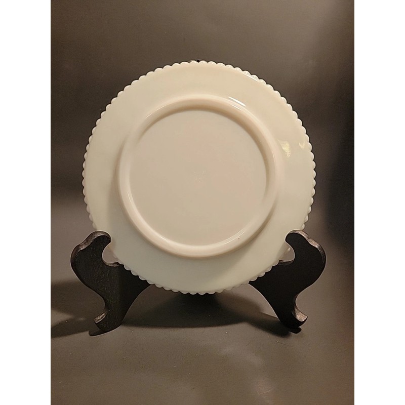Westmoreland Vintage Westmoreland Milk Glass Bread & Butter Plate Beaded