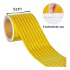 5pzs Sticker Reflejante Protector Auto Moto Bici 5cm*3m