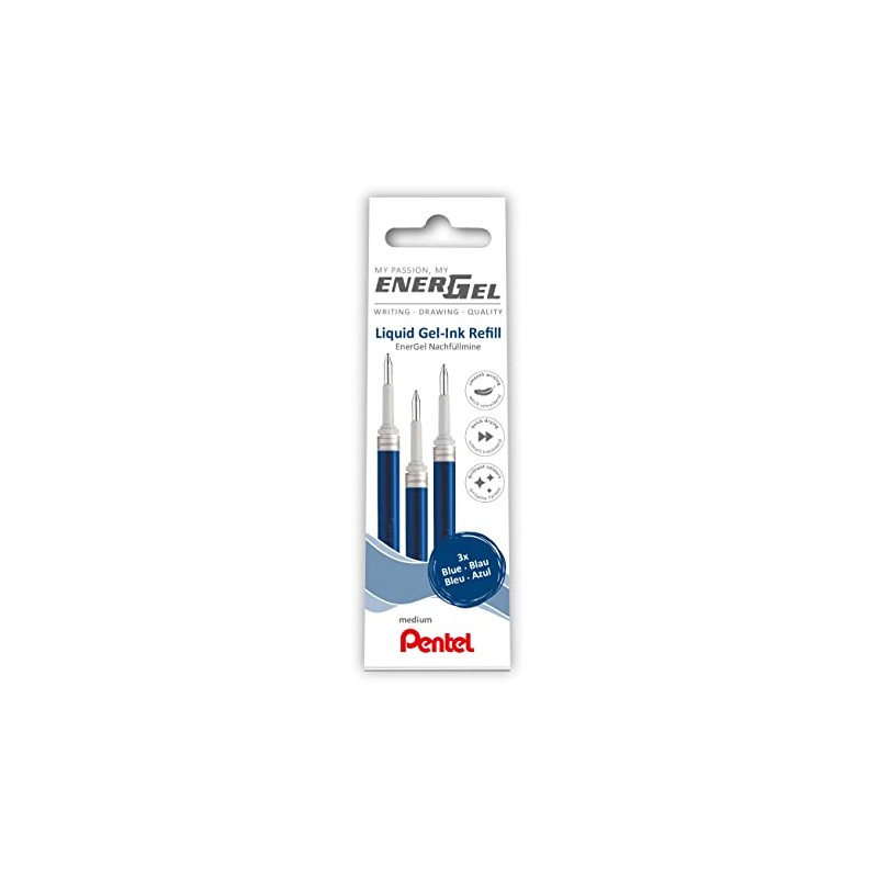 Pentel LR7-3C Refill for EnerGel Pens, 0.7 mm Tip =