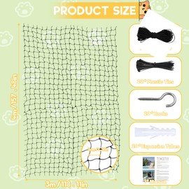 Orizizhic Cat Net for Balcony