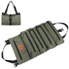 Roll Up Tool Bag, 16A Canvas Roll Up Pouch with