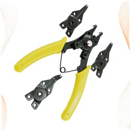 jojofuny Retaining Ring Pliers Crimper Jewelry Making Tools Durable Steel Non-slip Grip Easy to Use