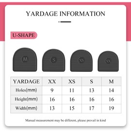 JEVRKAPZ Protectores De Talón 16 Pares De Tapas De Talón Para Tacones Altos, Puntas De Repuesto Para Talón Para Mujeres Que Caminan Sobre La Hierba, Cubiertas De Talón Antideslizantes Para Tacón Alto,