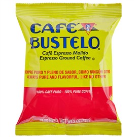 FixtureDisplays Cafe Bustelo Espresso Ground Coffee Packet 2 oz. - 30/Pieces WS-110BSPK1014