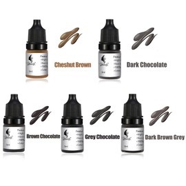 Tattoo Ink Permanent Eyebrow Make up Pigement for Eyebrows Eyeliner Lips Microblading Supplies for Eyebrow Machine Pigment Set for Professional Beauty Supplies