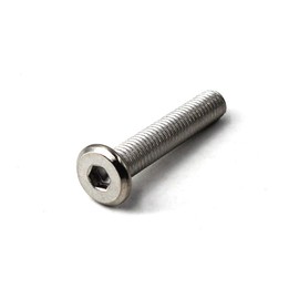 M8x30 Flat Socket Head Cap Screw 304 Stainless Steel Furniture Connecting Screw (Pack of 20)