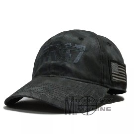 Krypte AK-47 TYPHON w/DK Charcoal Camo Baseball Tactical Military Hat Cap
