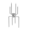 onlyfire Double Ended 8-Prong Rotisserie Fork, BBQ Grill Rotisserie Chicken