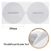 GEESTA Reusable Aluminum Foil Seals Kit Compatible with Nespresso Vertuoline