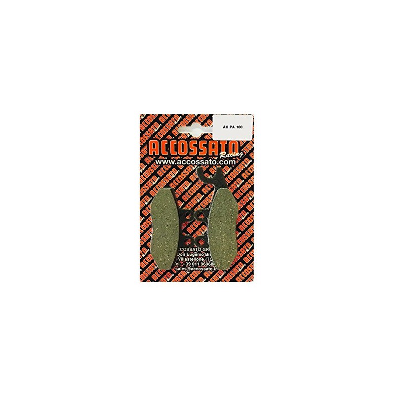 ACCOSSATO Brake Pad agpa100or, Piaggio > Beverly i.e. 300, 300
