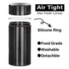 Honeypuff Smell Proof Jar, Portable Airtight Storage Container With Silicone