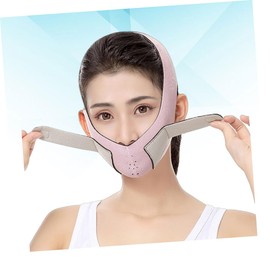 Vaguelly Slimming Face Strap for Women 29.5cm x 11cm Face Lifting Mask Tightening Chin Strap for Masseter Muscle Reduction for Facial Contouring