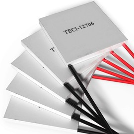 Peltier Element Thermoelectric Module Peltier TEC 12V [TEC1-12706] [60W] [Pack of 5] Thermoelectric Cooling Element Chiller Heatsink Cooler Cooler Cool Box Generator Cooler