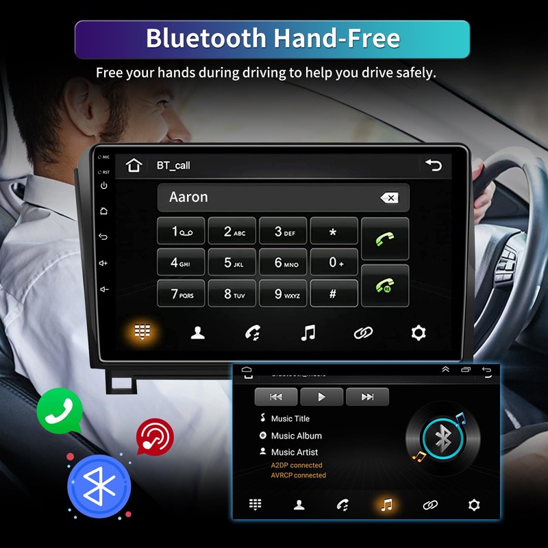 Android 13 Car Stereo for Toyota Tundra 2007-2013 Sequoia 2008-2018