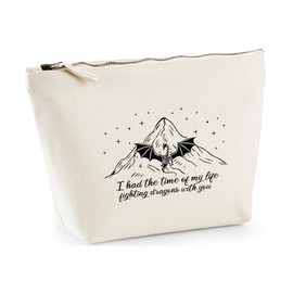 Hippowarehouse Fighting Dragons with You Starry Night Printed Make up Cosmetic wash Bag 18x19x9cm