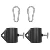 Luwint Olympic Chain Collars Barbell Clamps with Loops for Weightlifting
