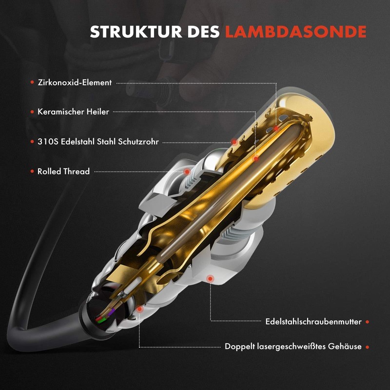 Frankberg Lambda Sensor Before Cat 078906265M