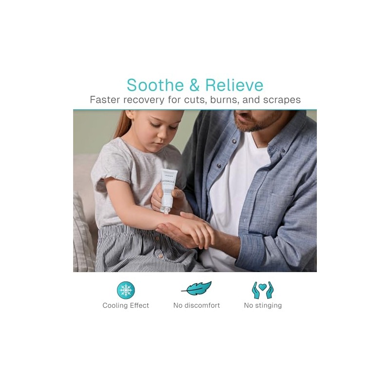 ViveCare Hydrogel Wound Dressing - Soothing Healing Gel for Wounds