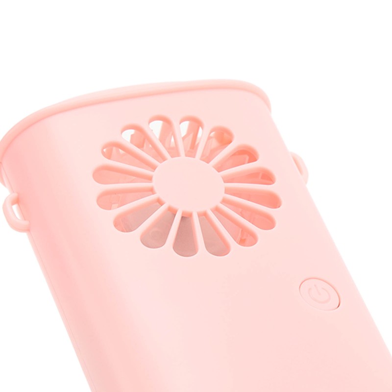 Hanging Neck Fan Portable 3 Speed Rechargeable 800mAh Mini Necklace