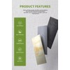SINGULARWOOD 15pcs/26.46 sq ft Soft Stone Wall Panels, Flexible Rock