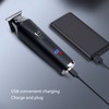 Hair Clipper LCD Display USB Charging Portable Powerful Motor Low