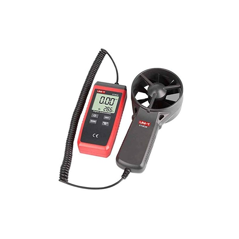 UNI-T UT363S Digital Anemometer 0.4m/s-30m/s -10°C - 50°C / 14°F