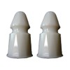 Game Room Guys Pinball Post - Faceted - White -1-3/16"-