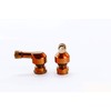 Puig 5591T Valve Diameter Hole Rim 11 mm Orange