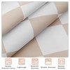 Ohocut 2 Pack Checkered Kitchen Apron, Beige Checkerboard Aprons for