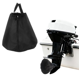 Boat Propeller Cover, Waterproof Heavy Duty 600D Oxford Fabric Protective Cover for Outboard Marine Motor Propeller,Fits for Propeller 12"-15" OD(Black)