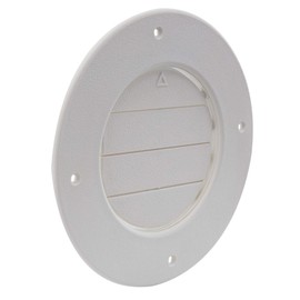 RecPro RV Air Louver Ceiling Vent 6.5" | Fully Adjustable | for 4-5/8" Ducting (2-Pack)