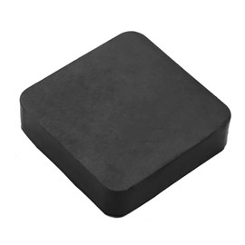 Perfeclan Jewelry Bench Block, Dapping Block, Jewelers Tool, Square Rubber Bench Block for Jewelry Making, Rubber Block for Hunting and Shaping