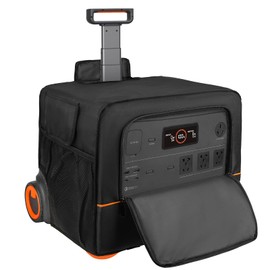 ​​Upgraded Generator Dust Cover Compatible with Solar Generator Models 2000 Plus 400W/3000 PRO 400W/Jackery Explorer Kit 4000 Plus, Water Resistant Protective Cover for Solar Generator Accessories