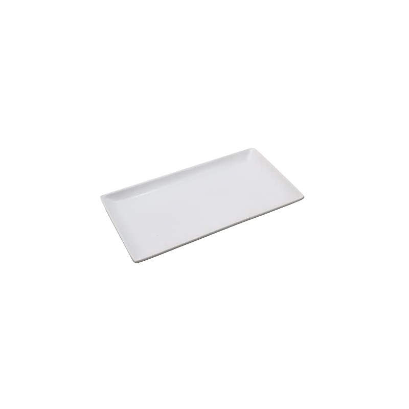 Castle Enterprise Chefs Buy Ripi Durable Dinnerware, Oblong Plate, White,