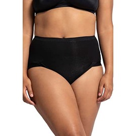 Ulla Popken Women's Büroslip Brief, Black (Schwarz 10), 28 (Size: 54+)