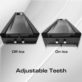 Norge Eik BeamPasser 40"/56" Extra-Long, Innovative Hockey Passer Rebounder, On-Ice/Off Ice Hockey and Roller Training Equipment (Large 40")