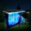Solar Bug Zapper Outdoor for 2000 sq.ft, Portable Mosquito Zapper