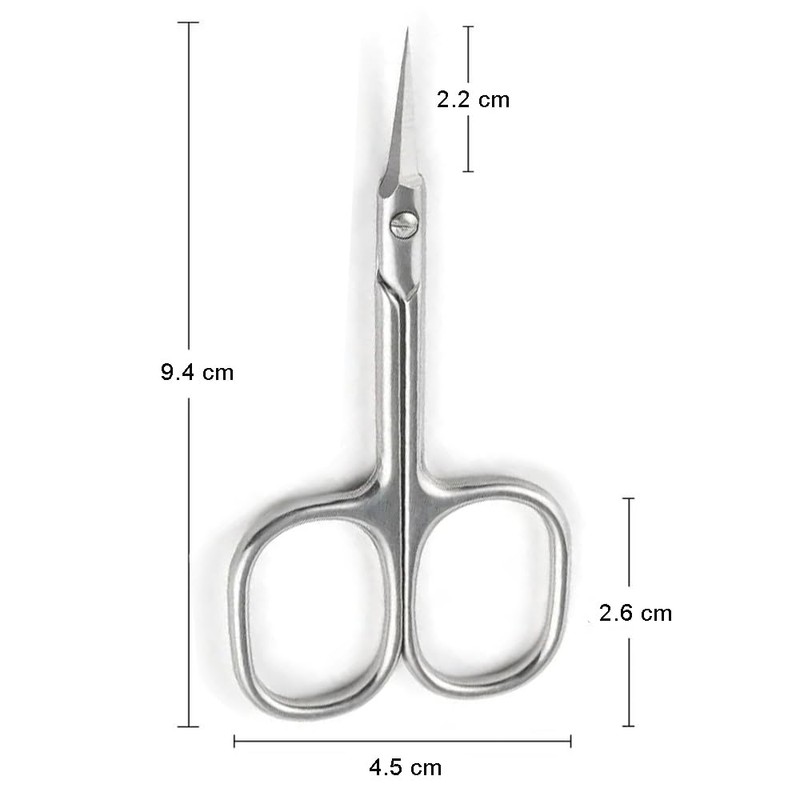 Longivia® Cuticle Scissors Extra Fine 1 mm Stainless Steel Cuticle