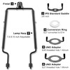 Lamp Shade Harp, 7 8 9 10 inch Adjustable Lamp
