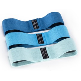 Fabric Resistance Bands (38 cm), Fitness Bands for Functional Training, Skin-friendly Resistance Bands, Training Bands for Home, Office or Park, Various Resistance Levels