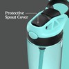 Contigo Aubrey Leak-Proof Spill-Proof Water Bottle 20oz. 2 Pack Jade/Licorice
