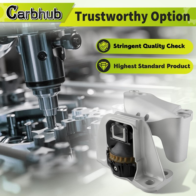 Carbhub Right Motor Mount Compatible with Nissan Sentra 2020 2021