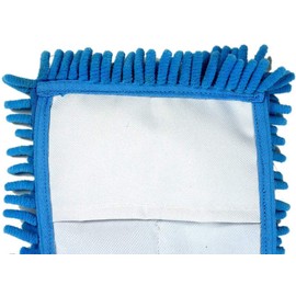2 x Replacement Floor Mop Covers - Microfibre Chenille for Deep Cleaning