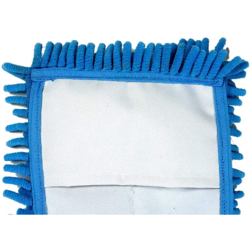 2 x Replacement Floor Mop Covers - Microfibre Chenille for