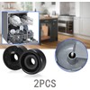 2 PCS W10195677 WPW10195677 Diverter Seal Grommet for Whirlpool KitchenAid
